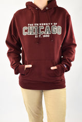 Chicago Burgundy Hoodie