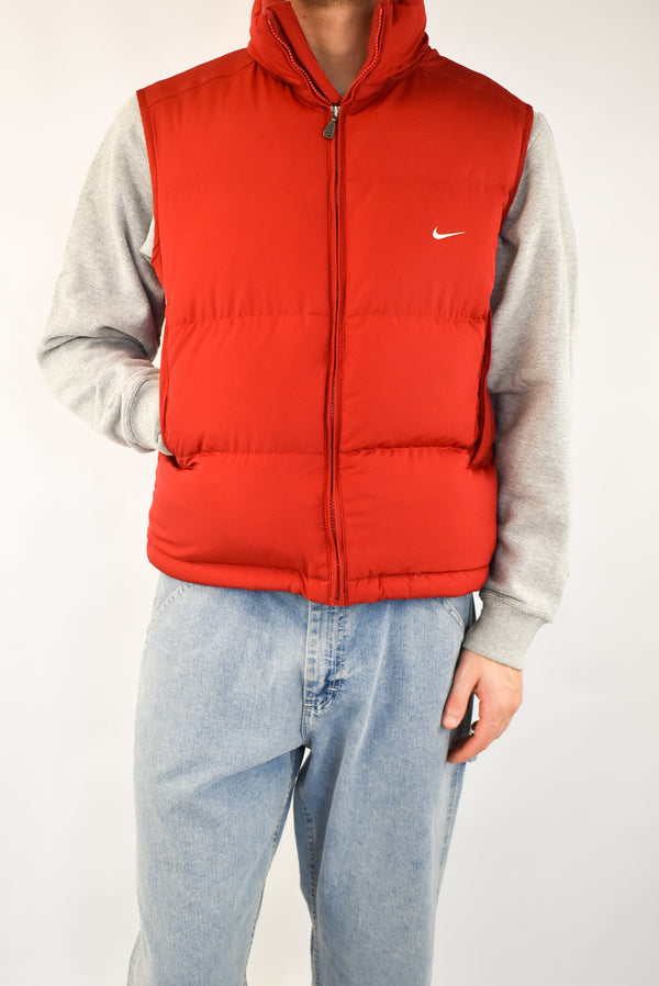 Red Puffer Vest