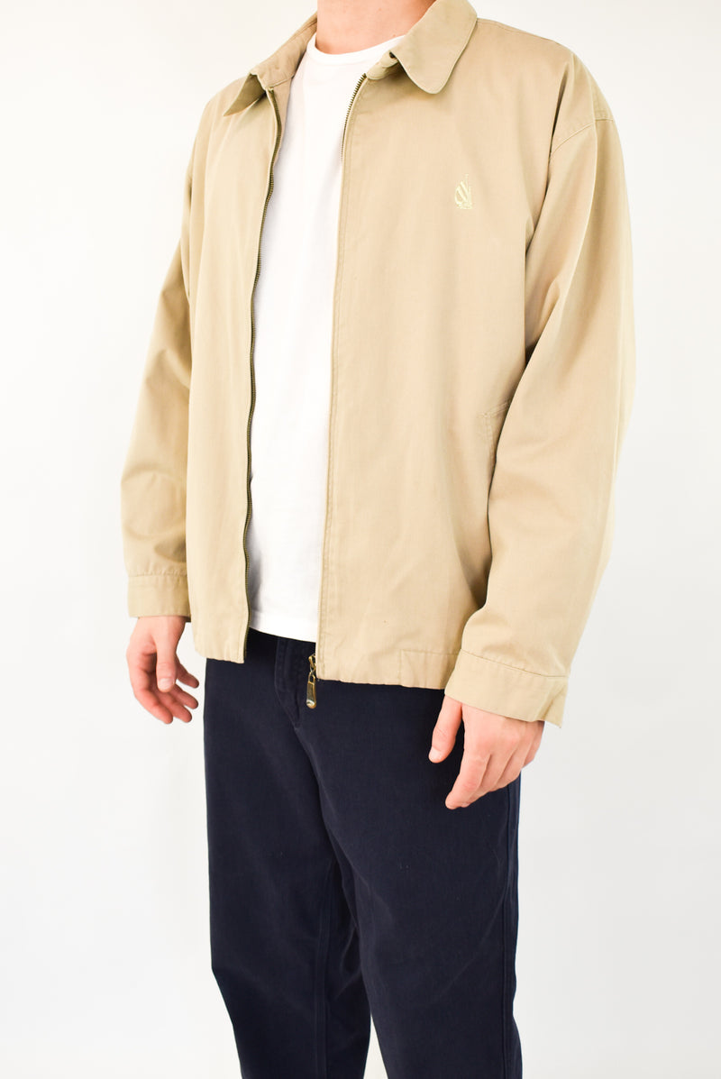 Beige Harrington Jacket