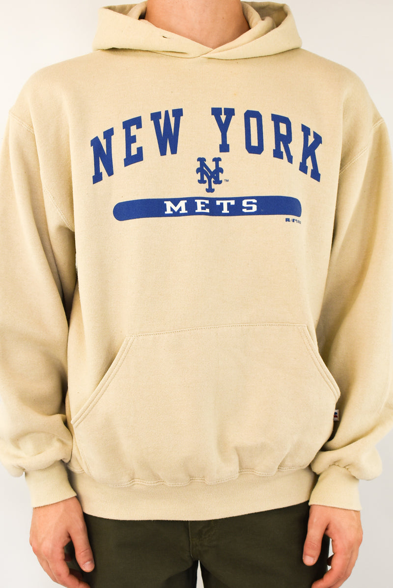 Cream Mets Hoodie