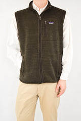 Brown Zip Vest