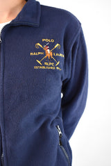 Navy Zip Fleece