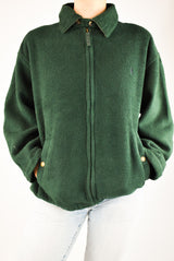 Forest Green Zip Fleece