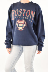 Navy Boston Sweatshirt