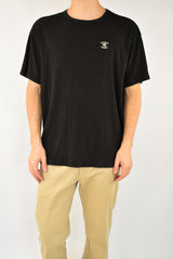 Black Ribbed T-Shirt