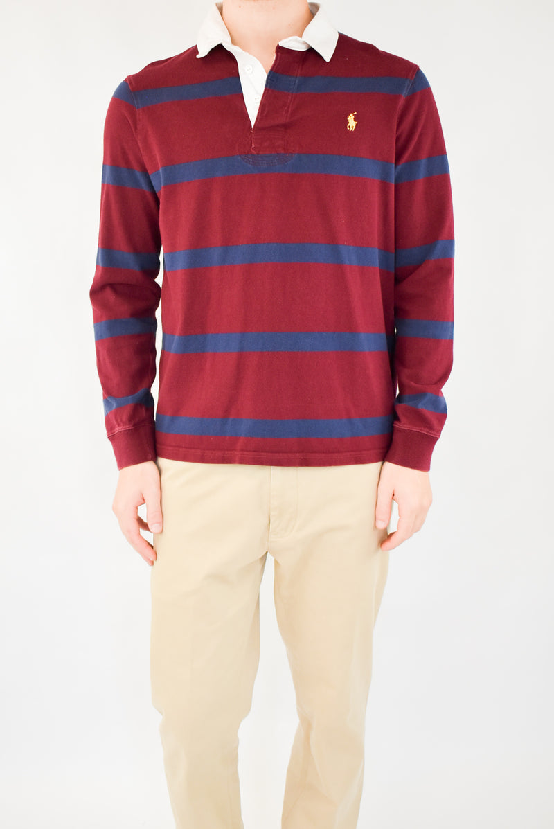 Striped Rugby Polo