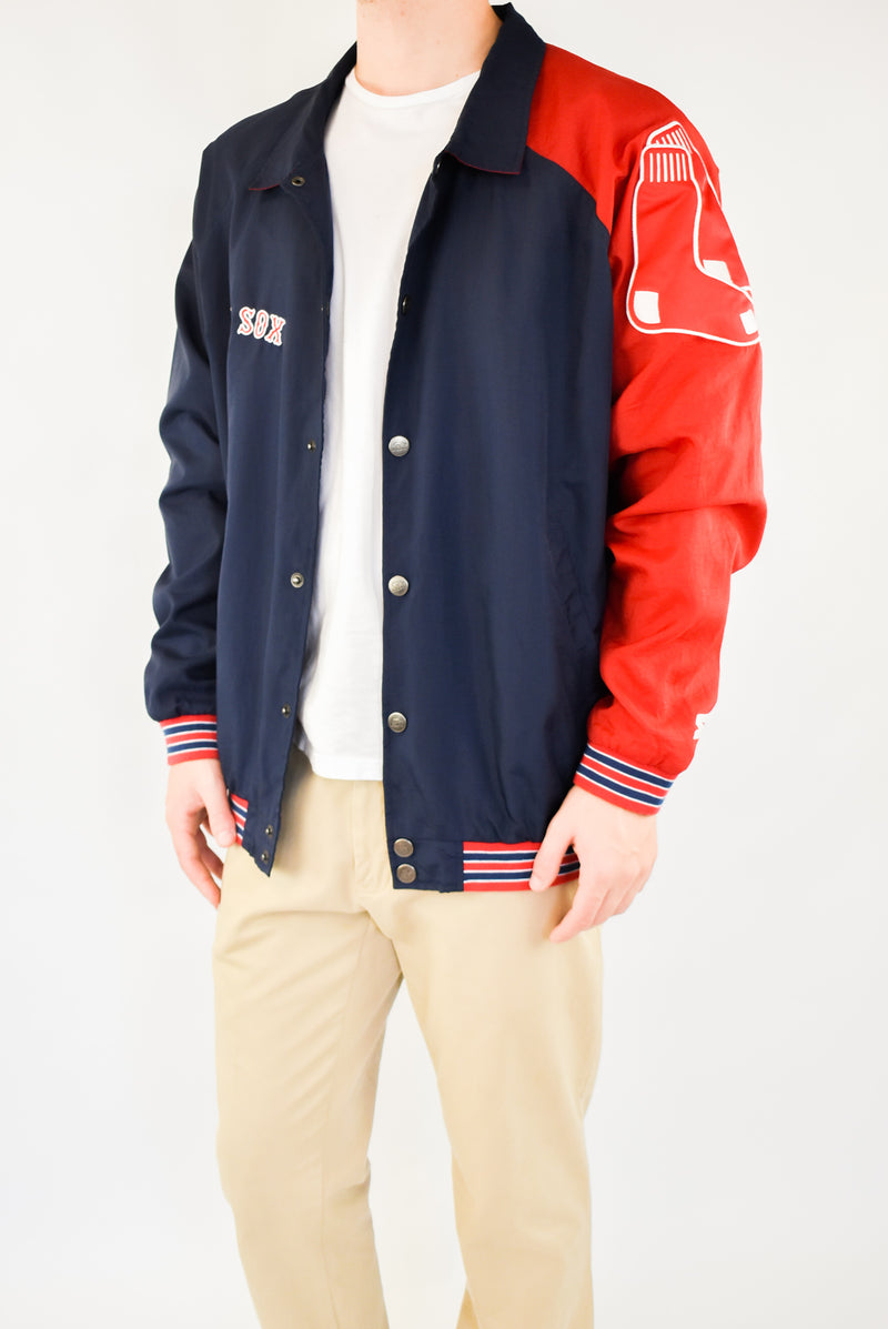 Navy Red Sox Jacket