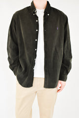 Black Corduroy Shirt