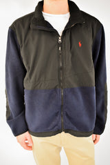 Navy Zip Fleece Jacket