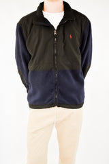 Navy Zip Fleece Jacket