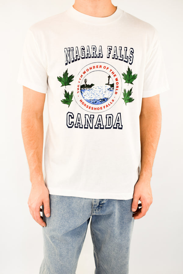 Niagara Falls White T-Shirt