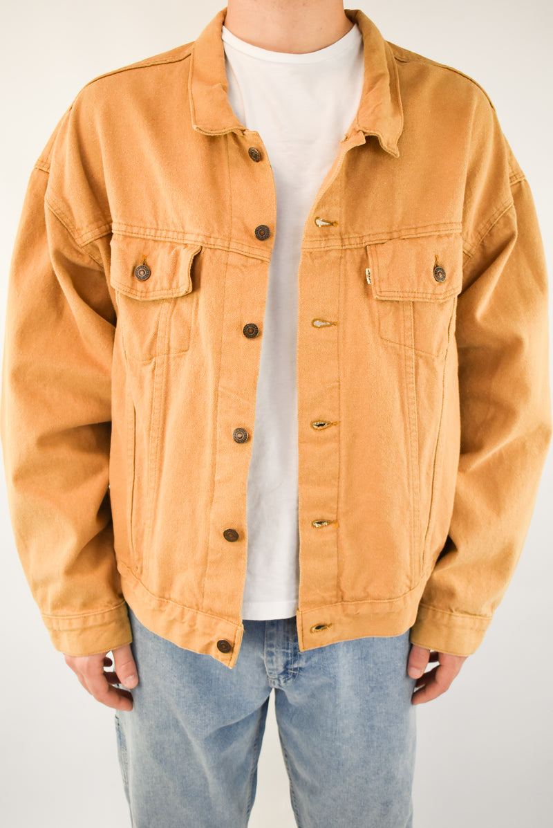 Camel Denim Jacket