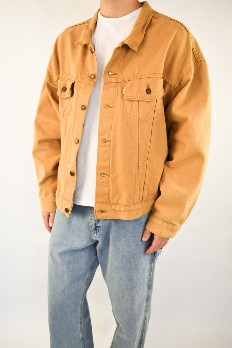 Camel Denim Jacket