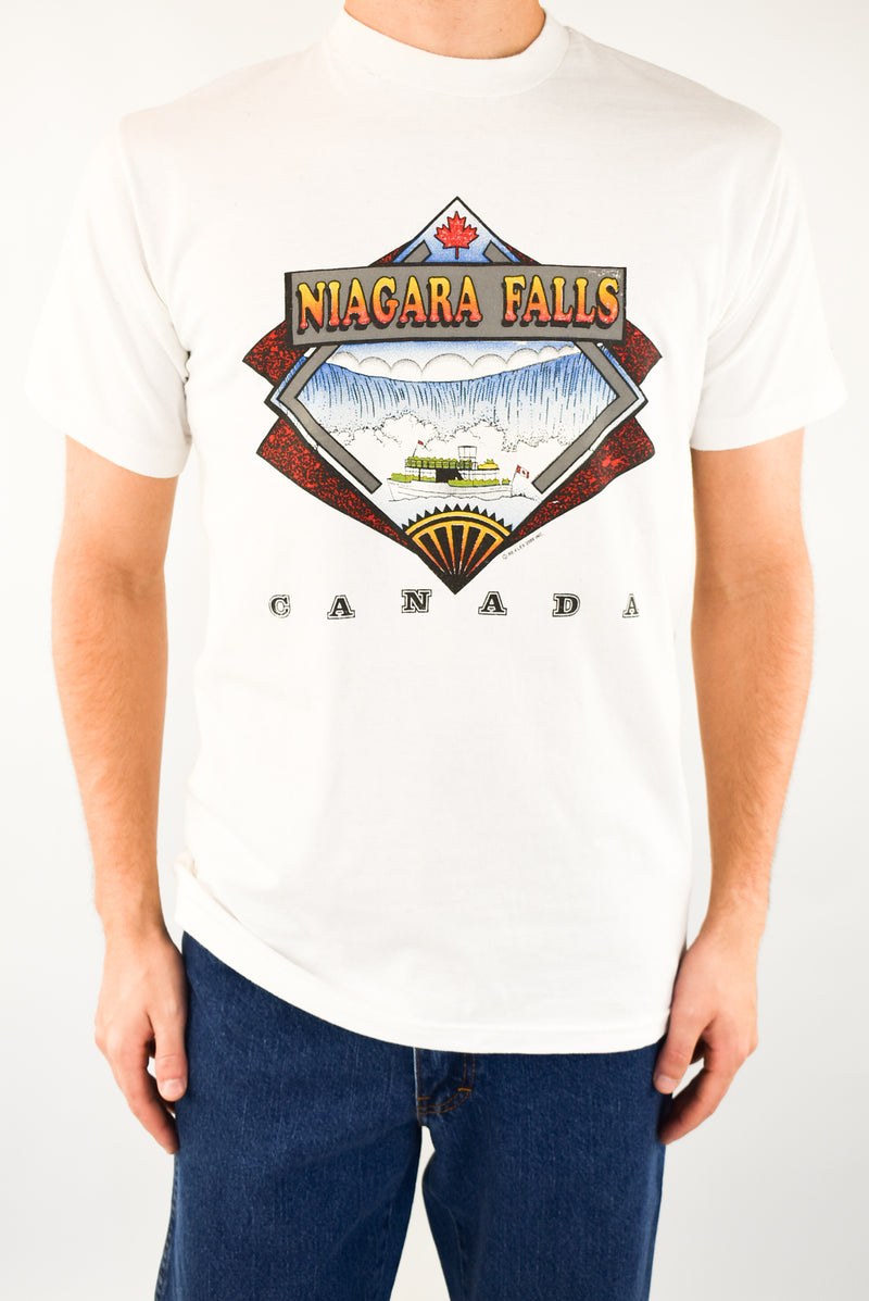 Niagara Falls White T-Shirt