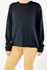 Navy Knitted Sweater