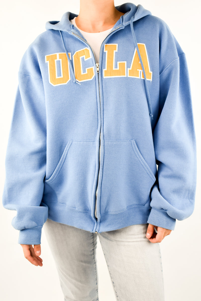 UCLA Blue Zip-up Hoodie