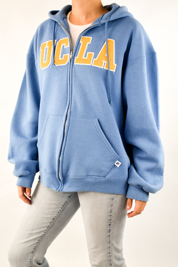 UCLA Blue Zip-up Hoodie