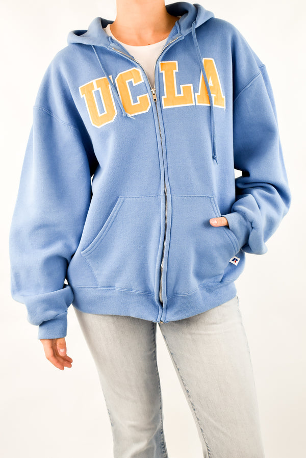 UCLA Blue Zip-up Hoodie