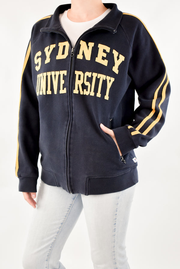 Navy Zip Sweatshirt