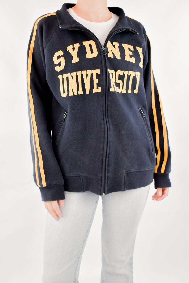 Navy Zip Sweatshirt