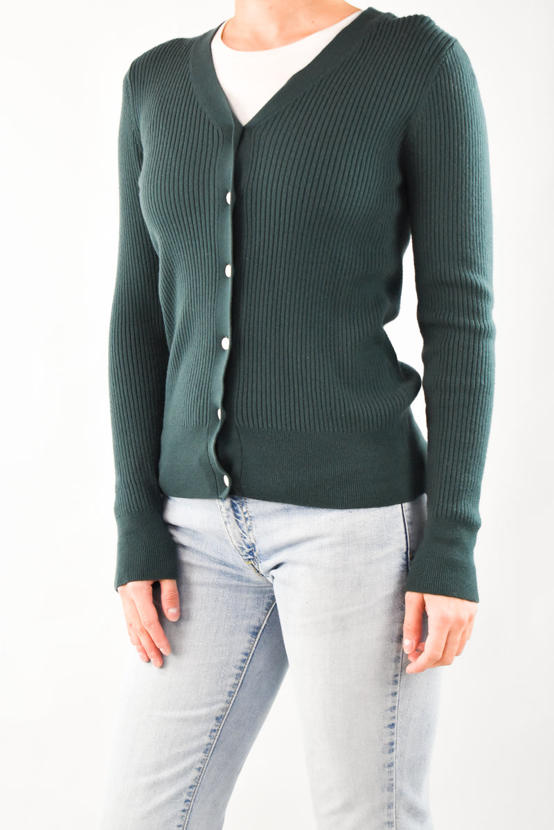 Forest Green Cardigan