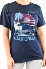 Navy California T-Shirt