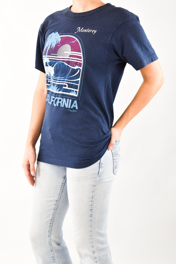 Navy California T-Shirt