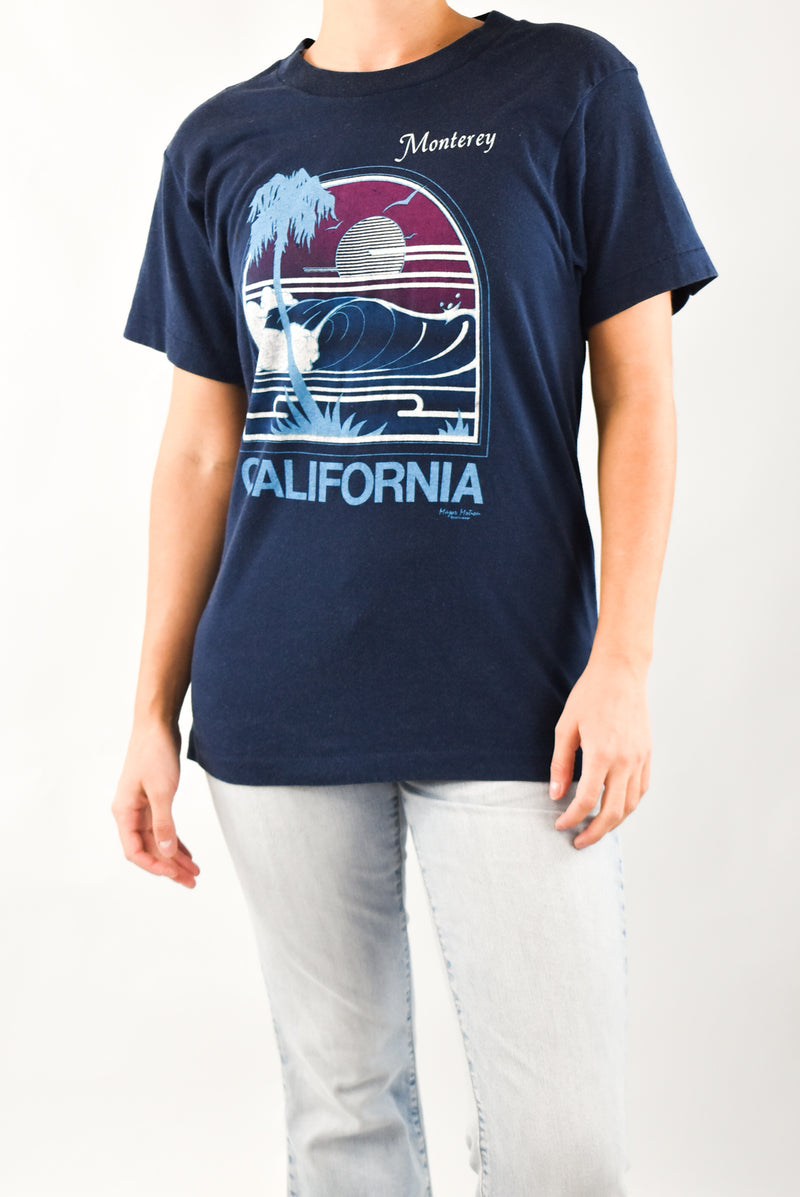 Navy California T-Shirt