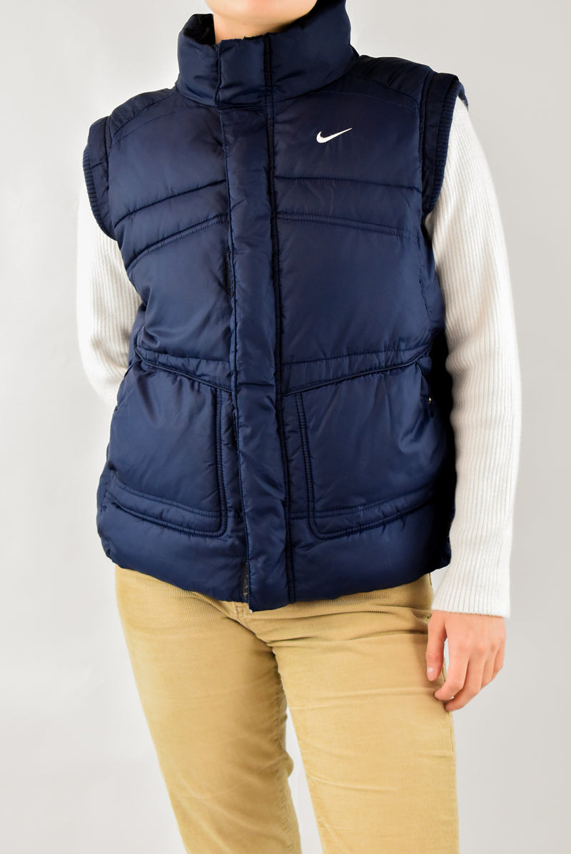 Navy Puffer Vest