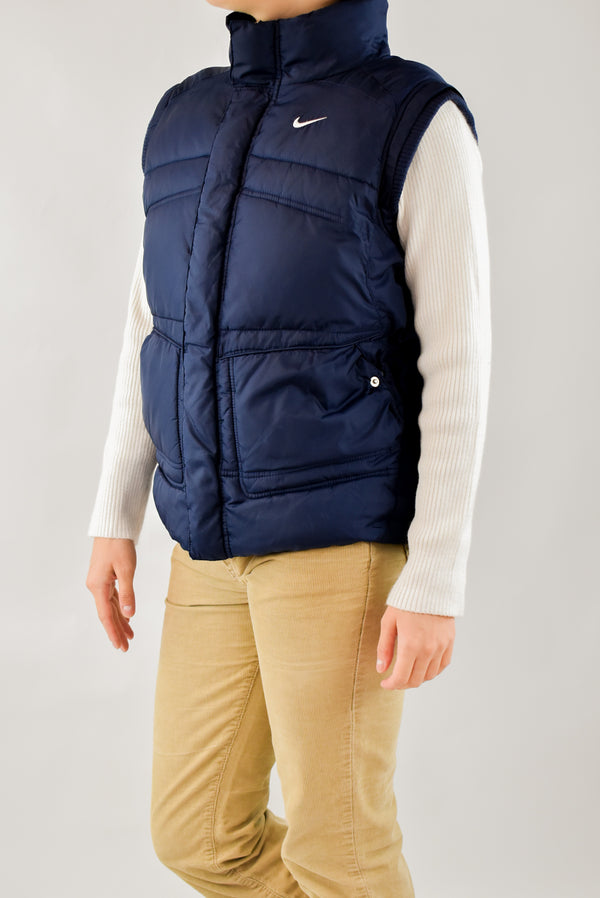 Navy Puffer Vest