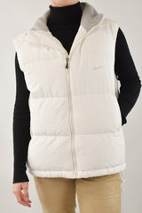 White Puffer Vest