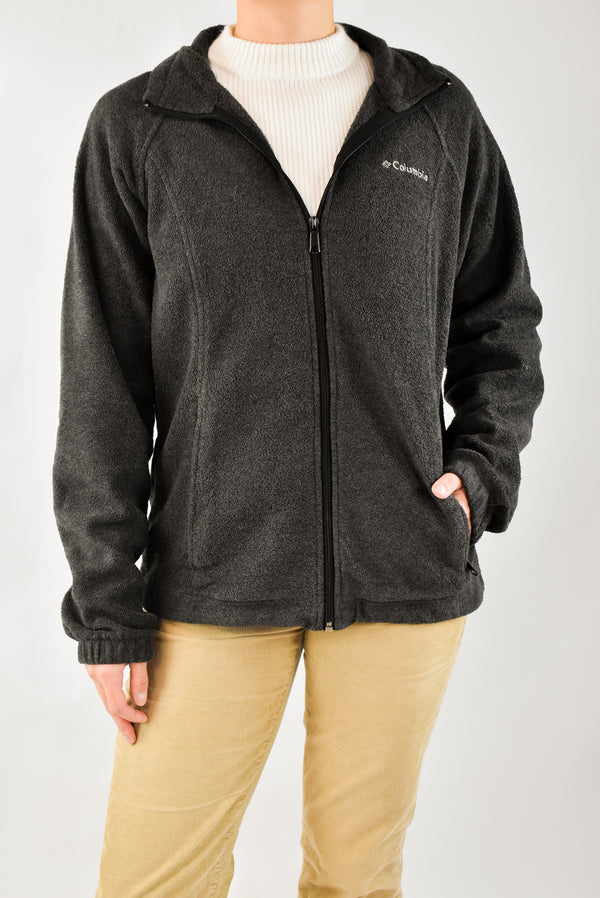 Grey Zip-up Fleece