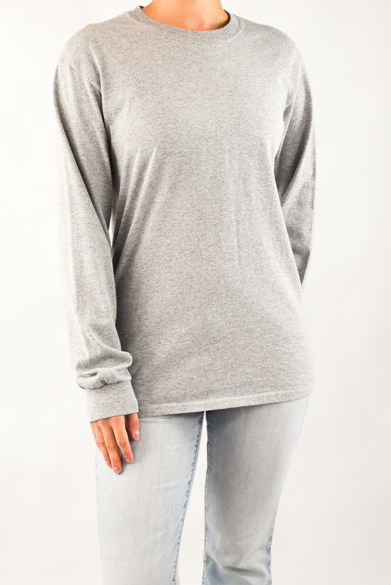 Grey Long Sleeve T-Shirt