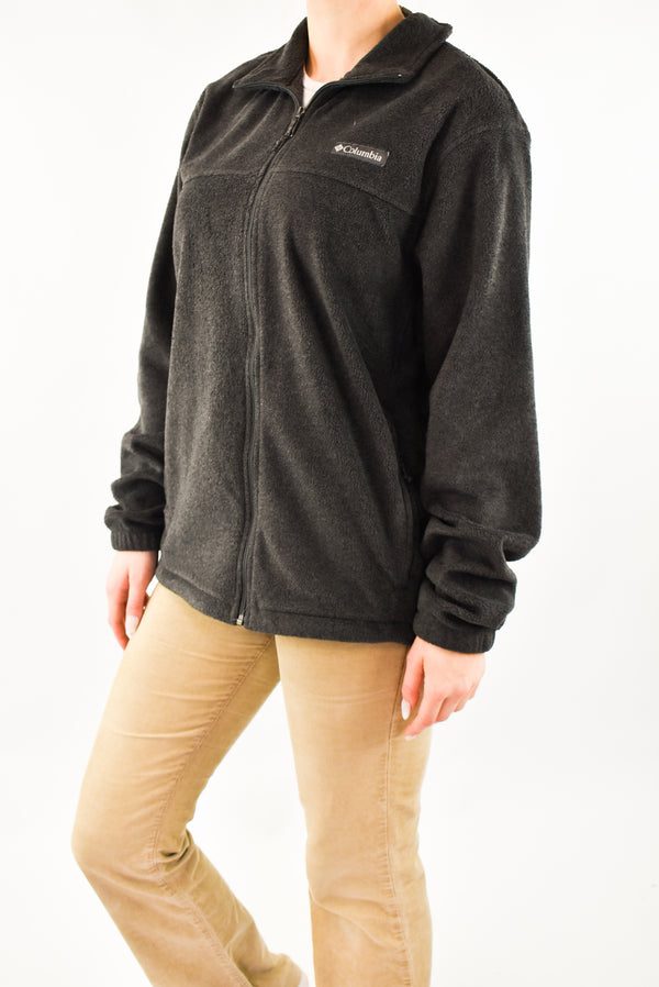 Grey Zip-up Fleece