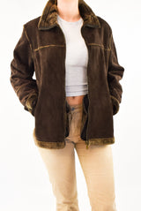 Brown Sherpa Jacket