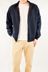 Navy Harrington Jacket