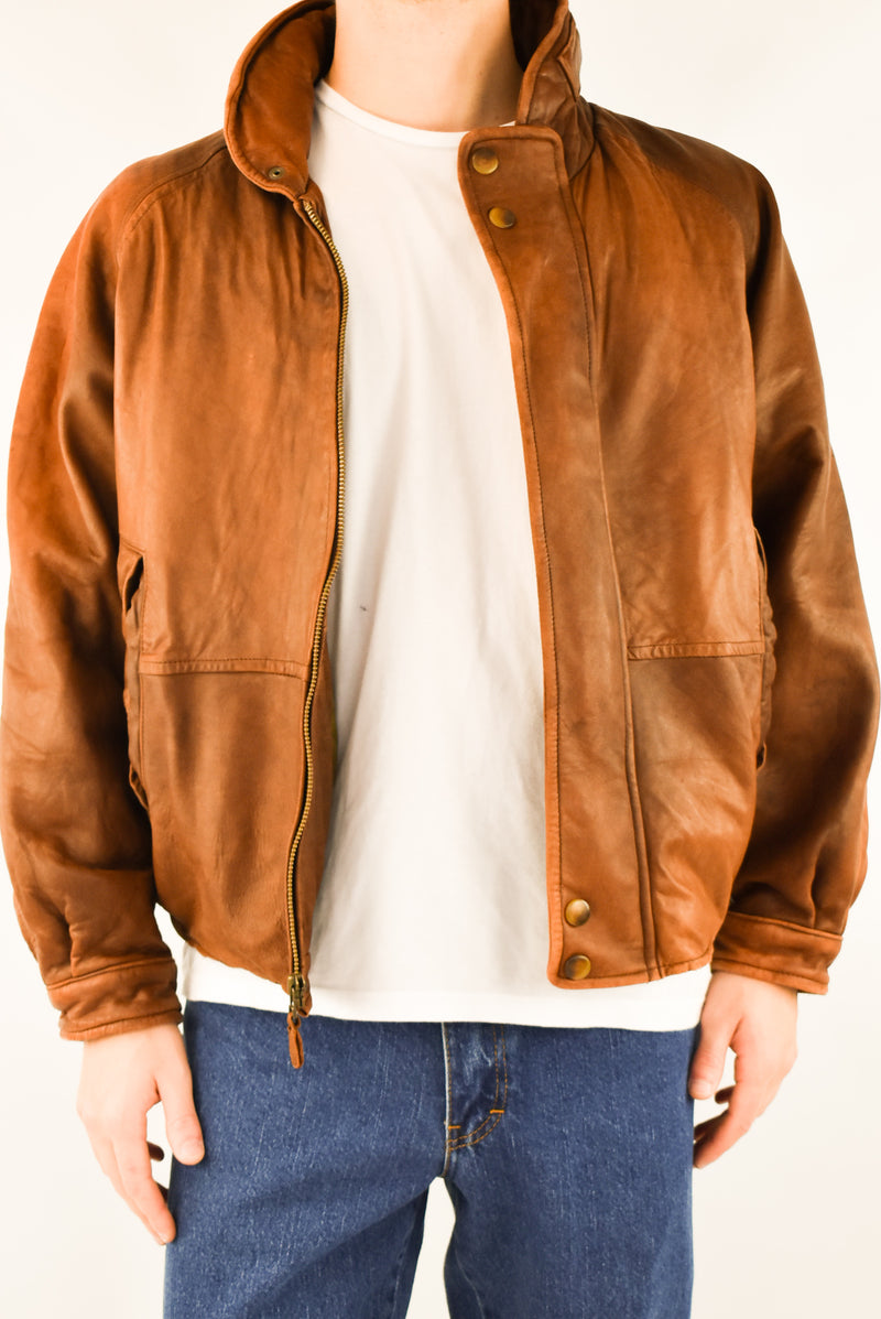 Brown Leather Jacket