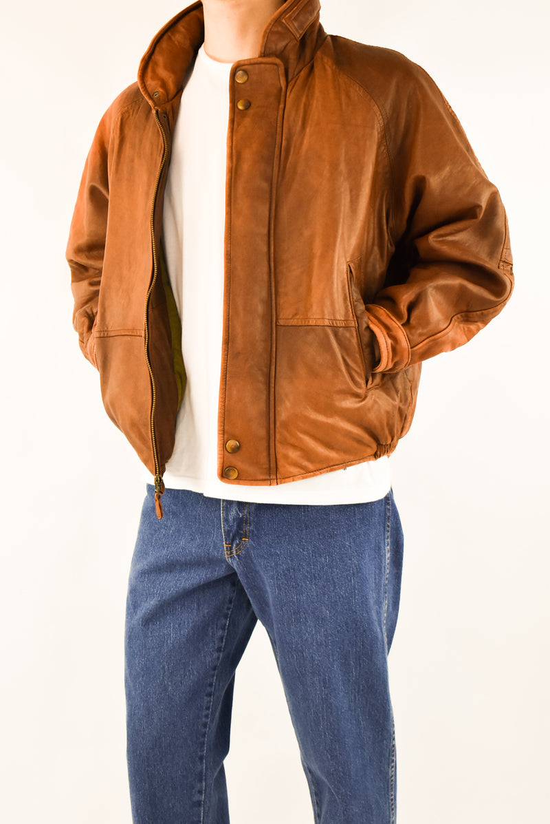 Brown Leather Jacket