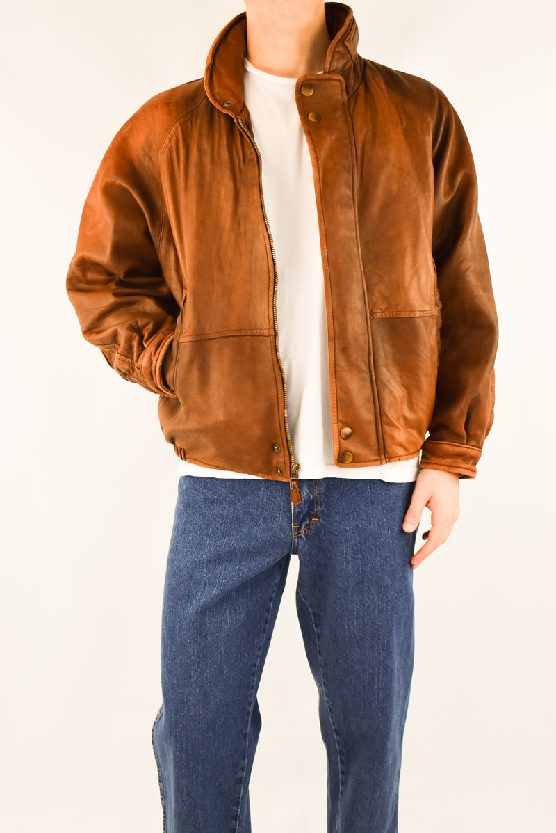 Brown Leather Jacket