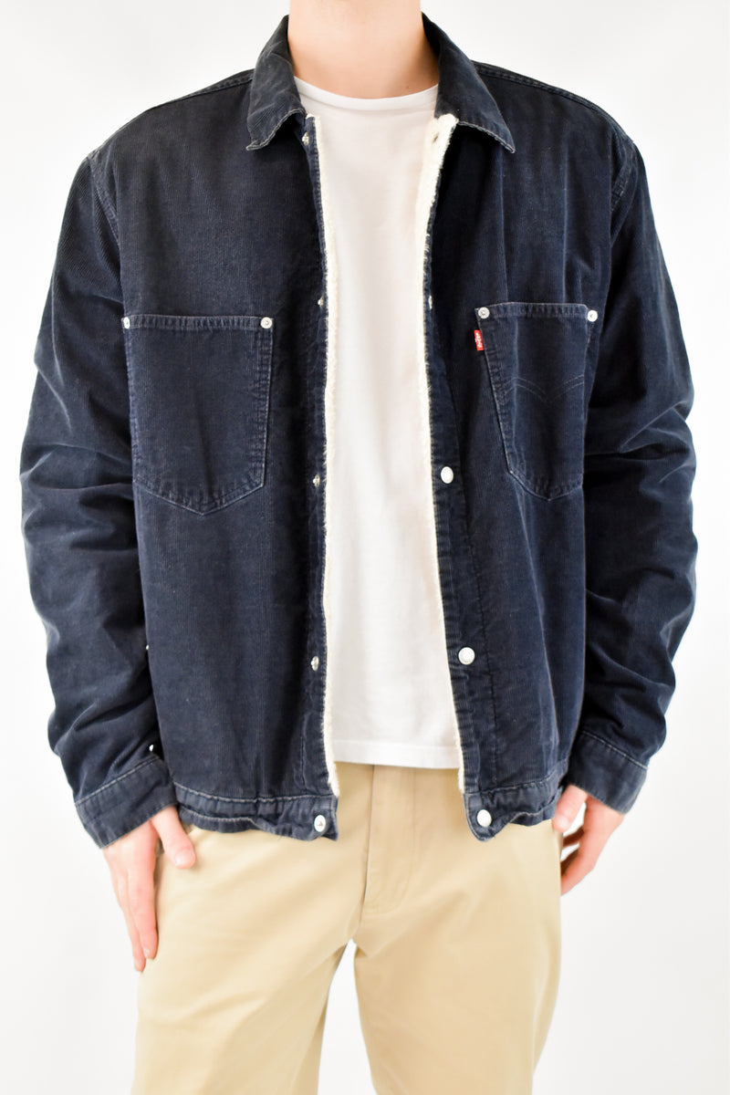 Navy Corduroy Jacket