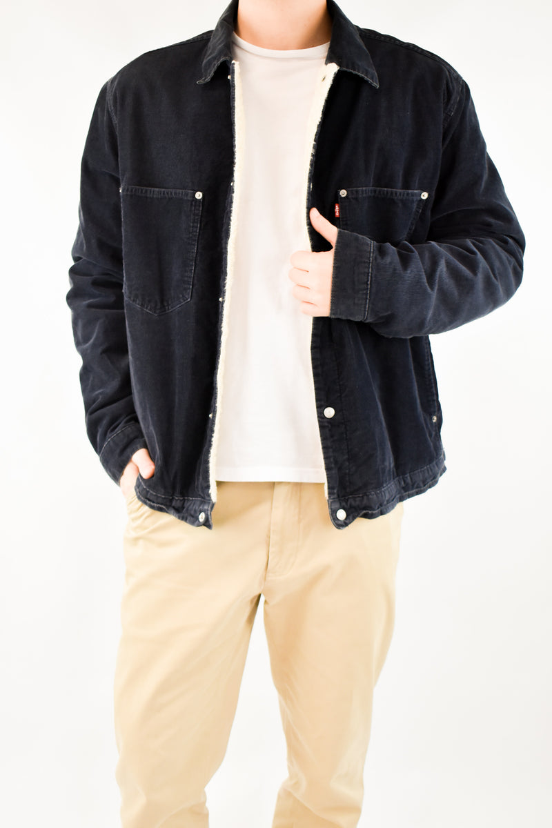 Navy Corduroy Jacket