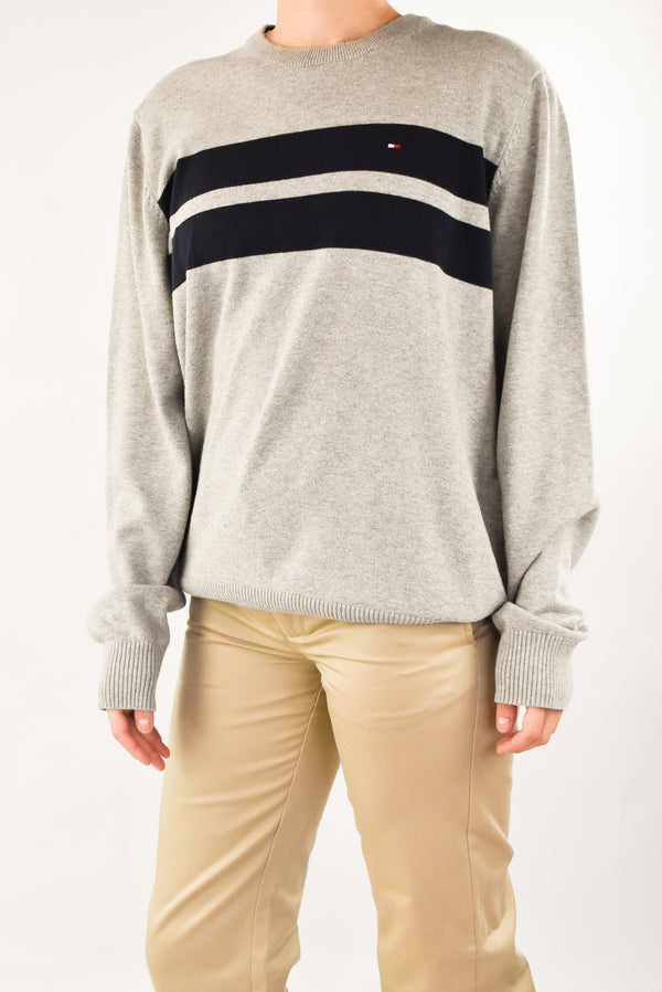 Light Grey Knitted Sweater