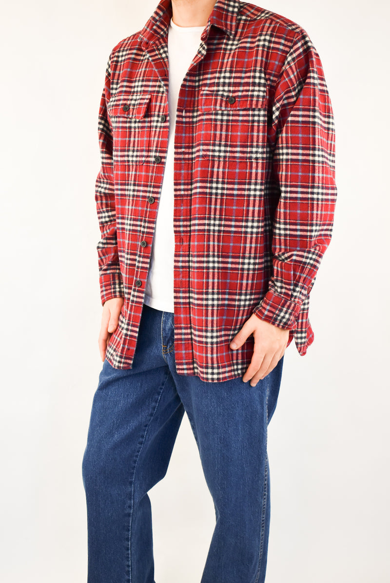 Plaid Flannel Shirt