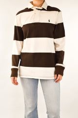 Striped Rugby Polo