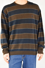 Brown Striped Sweater