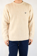 Cream Knitted Sweater