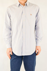 Light Blue Striped Shirt