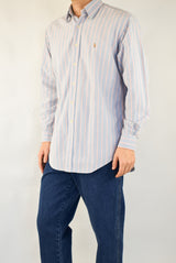 Light Blue Striped Shirt