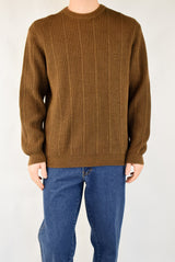 Brown Knitted Sweater