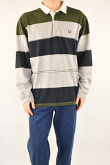 Striped Rugby Polo